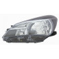 PROIETTORE SINISTRO 5 PORTE H4 CON PARABOLA CON PREDISPOSIZIONE REGOLAZIONE ELETTRICA TOYOTA YARIS III P13 20142017