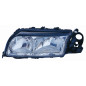 PROIETTORE SINISTRO H7,H7 REGOLAZIONE ELETTRICA CON CORNICE INTERNA NERA VOLVO S80 184 19992006