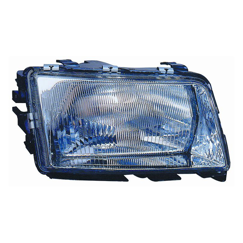PROIETTORE SINISTRO H4 CON PREDISPOSIZIONE REGOLAZIONE ELETTRICA AUDI 100 4A24A5 19901994