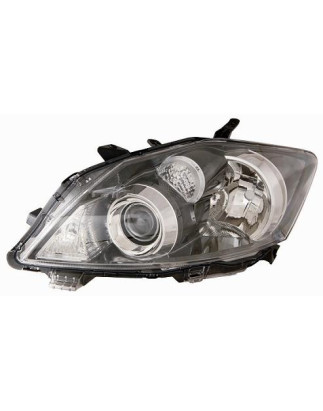 PROIETTORE DESTRO XENON MODELLO VALEO CON PARABOLA NERA CON PREDISPOSIZIONE REGOLAZIONE ELETTRICA TOYOTA AURIS E15 20102012