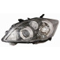 PROIETTORE DESTRO XENON MODELLO VALEO CON PARABOLA NERA CON PREDISPOSIZIONE REGOLAZIONE ELETTRICA TOYOTA AURIS E15 20102012