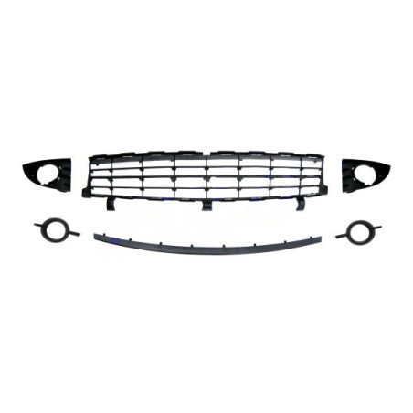 KIT GRIGLIE PARAURTI ANTERIORE INFERIORE 6 PEZZI CON PRIMER CON MODANATURA PRIMERIZZATA RENAULT SCENIC JA0JA1 20032009