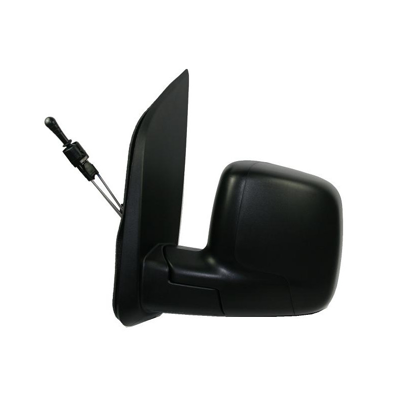 RETROVISORE MECCANICO DESTRO NERO VETRO CONVESSO CITROEN NEMO AA 2008, FIAT FIORINOQUBO 225 20082016, FIAT FIORINOQUBO 225 2016