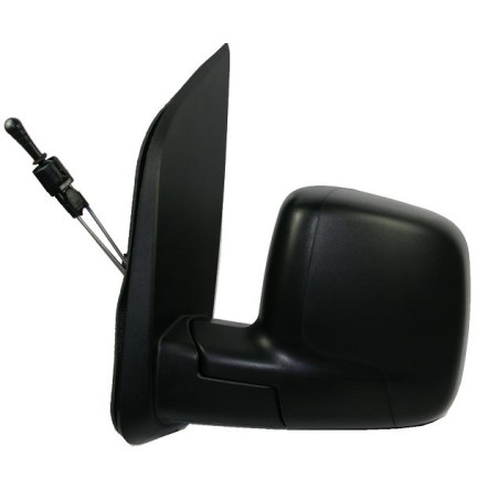RETROVISORE MECCANICO DESTRO NERO VETRO CONVESSO CITROEN NEMO AA 2008, FIAT FIORINOQUBO 225 20082016, FIAT FIORINOQUBO 225 2016