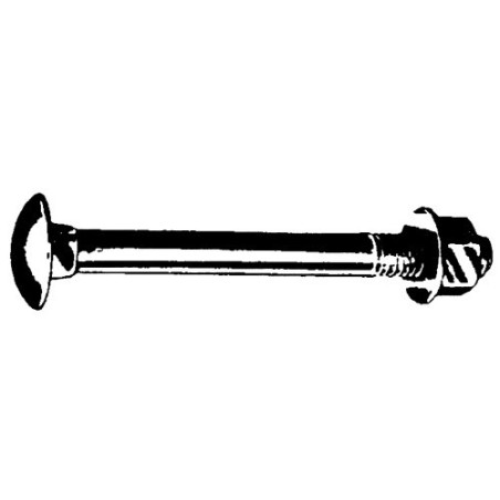 BULLONE CROMATO LUNGO PER FISSAGGIO PARAURTI FIAT 500 L