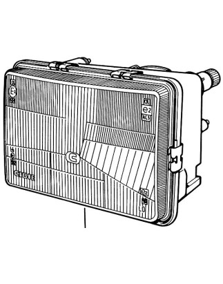 PROIETTORE SINISTRO FITAM FIAT 127 19721987