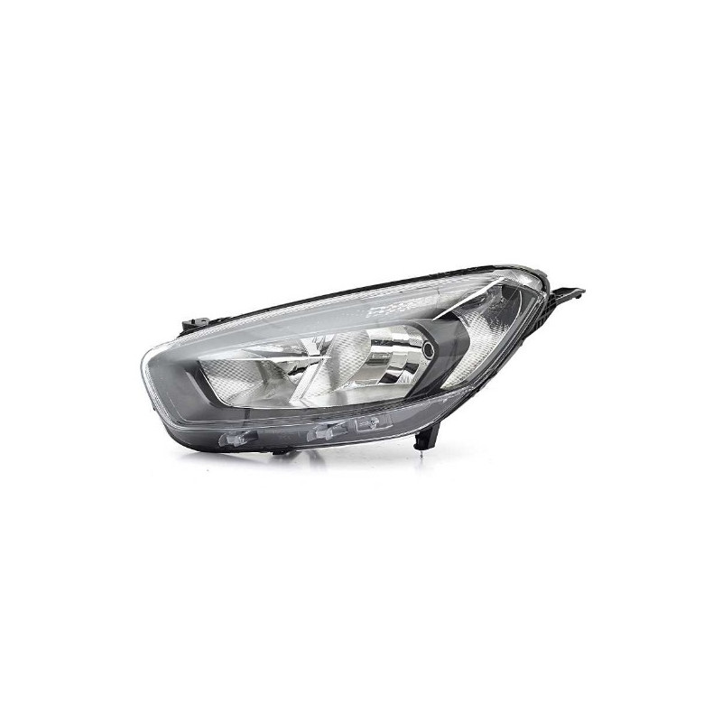 PROIETTORE SINISTRO REGOLAZIONE ELETTRICA CON MOTORE CON CORNICE INTERNA NERA FORD TRANSITTOURNEO COURIER 20132023VERS 2018