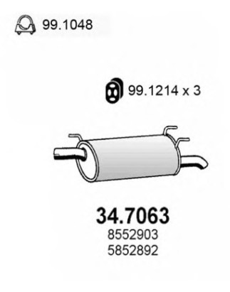 S P OPEL ASTRA 14I 16I SW 1996