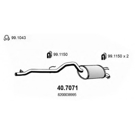 S P RENAULT TWINGO 12I 16V 2001