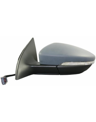RETROVISORE ELETTRICO DESTRO 6 PIN CON PRIMER TERMICO VETRO CONVESSO CON FANALINO INTEGRATO VOLKSWAGEN PASSAT CC 358 20122017, 