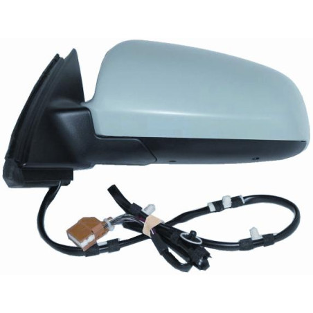 RETROVISORE ELETTRICO DESTRO 5 PIN CON PRIMER TERMICO VETRO CONVESSO AUDI A4 8E28E5 20002004