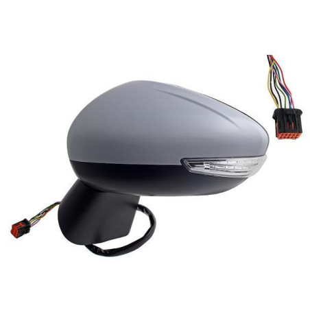 RETROVISORE ELETTRICO DESTRO 8 PIN CON PRIMER TERMICO VETRO CONVESSO CON FANALINO INTEGRATO CON SONDA CITROEN C3 AIR CROSS 2R2C