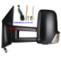 RETROVISORE ELETTRICO DESTRO BRACCIO LUNGO 275 CM NERO 9 PIN 3 CONNETTORI TERMICO CON FANALINO INTEGRATO MERCEDES-BENZ SPRINTER
