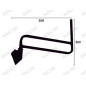 BRACCIO RETROVISORE DESTRO 300X350mm