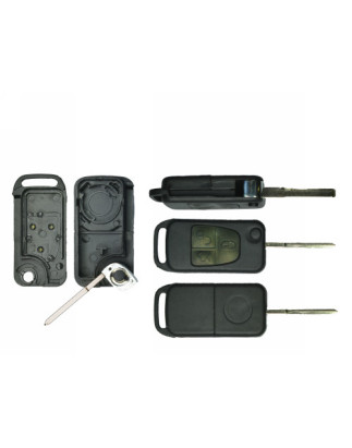 GUSCIO CHIAVE NERO 3 TASTI: TASTO APERTURA TASTO CHIUSURA TASTO PORTELLONE LAMA HU64 MERCEDES-BENZ C CLASS W202 19931999      ,