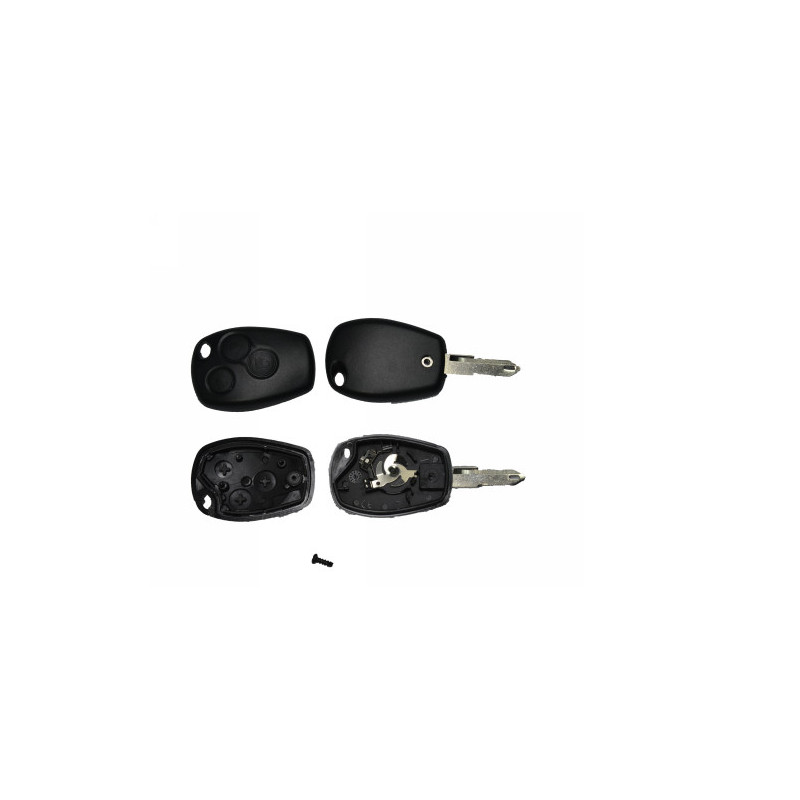 GUSCIO CHIAVE NERO 3 TASTI: TASTO APERTURA TASTO CHIUSURA TASTO PORTELLONE LAMA NE72 RENAULT CLIO II BBCB 19982001      , RENAU