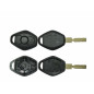 GUSCIO CHIAVE NERO 3 TASTI: TASTO APERTURA TASTO CHIUSURA TASTO PORTELLONE LAMA HU58 BMW SERIES 3 E30 19831987      , BMW SERIE