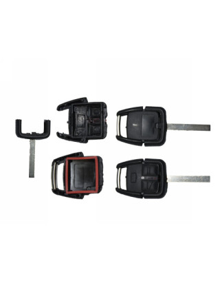 GUSCIO CHIAVE NERO 3 TASTI: TASTO APERTURA TASTO CHIUSURA TASTO PORTELLONE LAMA HU100 OPEL ASTRA G T98F35 19982004      , OPEL 