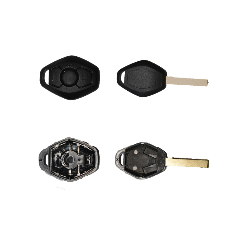 GUSCIO CHIAVE NERO 3 TASTI: TASTO APERTURA TASTO CHIUSURA TASTO PORTELLONE LAMA HU92 BMW SERIES 1 35D E81E87 20042011      , BM