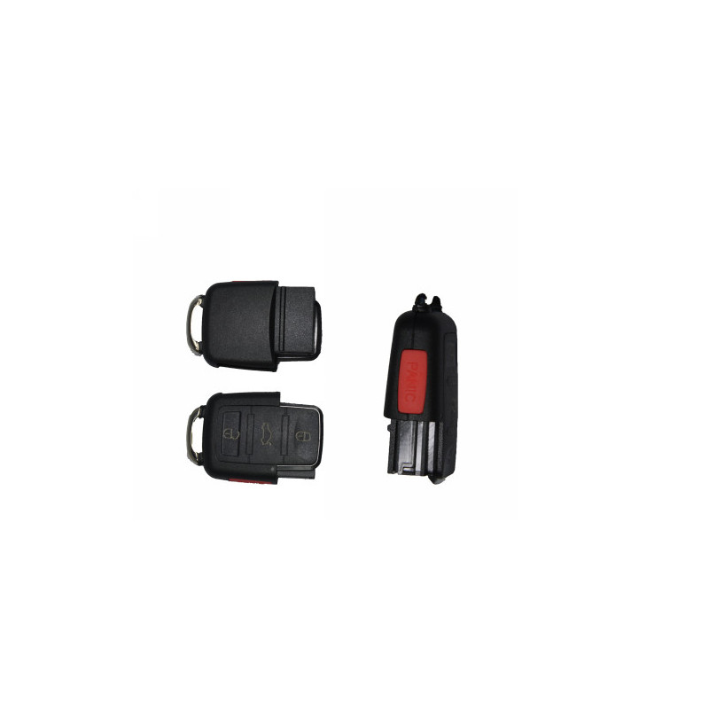 GUSCIO CHIAVE NERO 3+1 TASTI: SOLO PARTE INFERIORE TASTO APERTURA TASTO CHIUSURA TASTO PORTELLONE TASTO PANIC AUDI A4 8E28E5 20