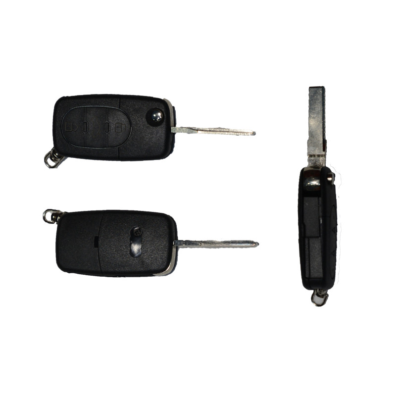 GUSCIO CHIAVE NERO 3 TASTI: BATTERIA 1616 TASTO APERTURA TASTO CHIUSURA TASTO PORTELLONE LAMA HU66 AUDI A3 8P18PA 20032008     