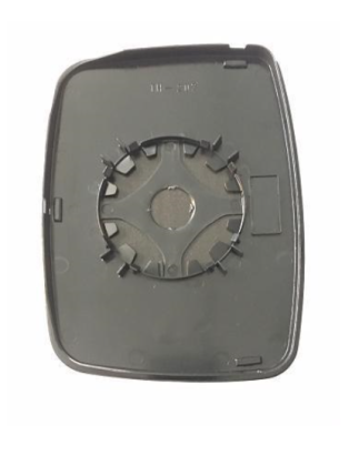 VETRO CON PIASTRA DESTROSINISTRO CONVESSO MERCEDES-BENZ VITO W638 19962004