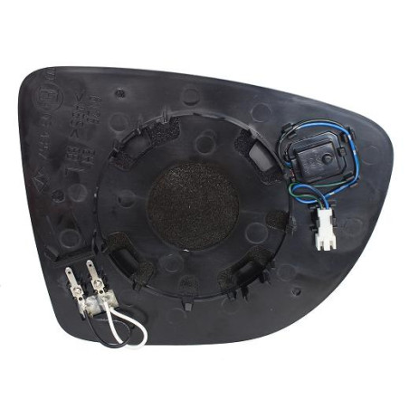 VETRO CON PIASTRA DESTRO TERMICO CONVESSO BLIND SPOT NISSAN LEAF ZE1 2018, NISSAN MICRA K14 2017, RENAULT CAPTUR I J5H5 2017202