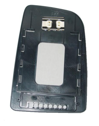 VETRO CON PIASTRA SINISTRO CROMATO SUPERIORE TERMICO CON ATTACCO ATTACCO RETTANGOLARE MERCEDES-BENZ SPRINTER 208408 W906 200620