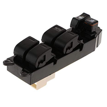 BLOCCO COMANDI ALZACRISTALLI ANTERIORE PORTA ANTERIORE SINISTRA 14 PIN 4 INTERRUTTORI TOYOTA HI-LUX 2WD LN 145 19982001      , 