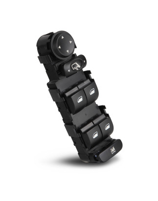 BLOCCO COMANDI ALZACRISTALLIRETROVISORI ANTERIORE PORTA ANTERIORE SINISTRA 9 PIN 4 INTERRUTTORI CITROEN C2 JM 20032008      , C