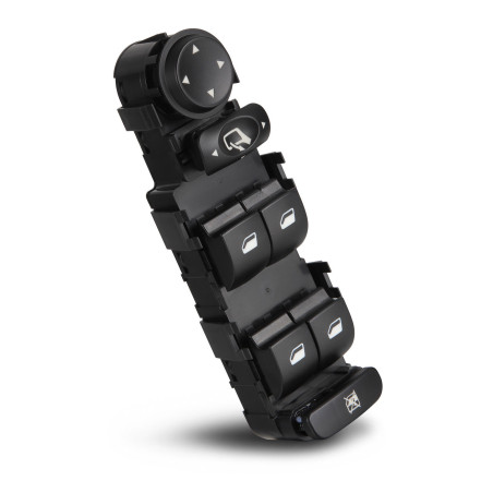 BLOCCO COMANDI ALZACRISTALLIRETROVISORI ANTERIORE PORTA ANTERIORE SINISTRA 9 PIN 4 INTERRUTTORI CITROEN C2 JM 20032008      , C