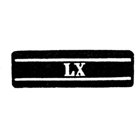 SCRITTA LAT A112 LX 1982