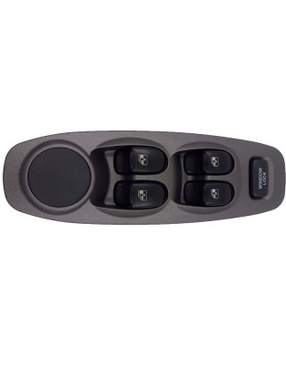 PULSANTIERA ALZACRISTALLI PORTA ANTERIORE SINISTRA 11 PIN 4 INTERRUTTORI CON CONNETTORE VERDE HYUNDAI ACCENT HB LC 19992002    