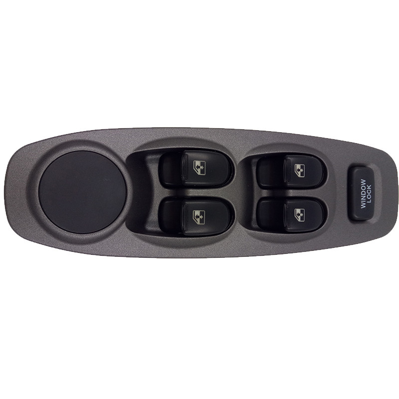 PULSANTIERA ALZACRISTALLI PORTA ANTERIORE SINISTRA 11 PIN 4 INTERRUTTORI CON CONNETTORE VERDE HYUNDAI ACCENT HB LC 19992002    