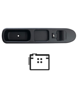 PULSANTIERA ALZACRISTALLI PORTA ANTERIORE DESTRA 4 PIN 1 INTERRUTTORI CITROEN BERLINGO B9 20082015      , CITROEN C4 LCLA 20042