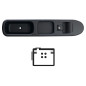 PULSANTIERA ALZACRISTALLI PORTA ANTERIORE DESTRA 4 PIN 1 INTERRUTTORI CITROEN BERLINGO B9 20082015      , CITROEN C4 LCLA 20042