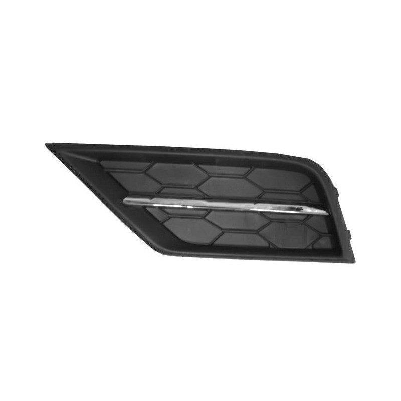 GRIGLIA PARAURTI ANTERIORE SUPERIORE DESTRA CON MODANATURA CROMATA VOLKSWAGEN TIGUAN AD1AX1 20162020
