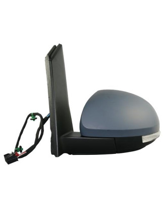 RETROVISORE ELETTRICO DESTRO 6 PIN CON PRIMER TERMICO VETRO CONVESSO CON FANALINO INTEGRATO SEAT ALHAMBRA 710711 2010, VOLKSWAG