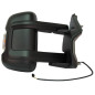 RETROVISORE ELETTRICO DESTRO BRACCIO LUNGO TERMICO VETRO CONVESSO CON FANALINO INTEGRATO CITROEN JUMPER III 20062014, FIAT DUCA
