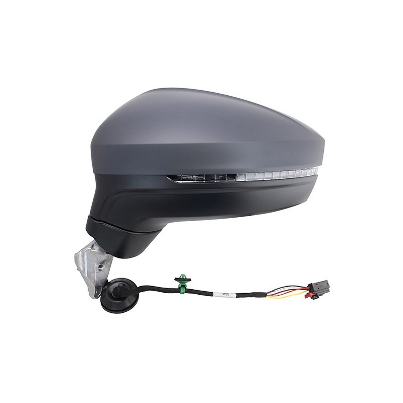 RETROVISORE ELETTRICO SINISTRO 6 PIN CON PRIMER TERMICO ASFERICO CON FANALINO INTEGRATO VOLKSWAGEN TIGUAN AD1AX1 20162020, VOLK