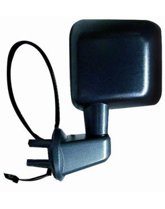 RETROVISORE ELETTRICO DESTRO NERO 5 PIN TERMICO VETRO CONVESSO JEEP WRANGLER 24D JK 20072018