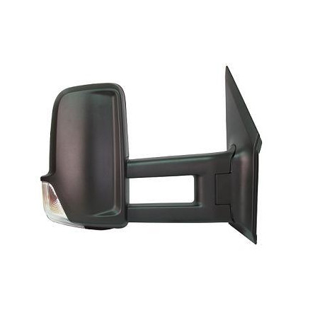 RETROVISORE MANUALE DESTRO BRACCIO LUNGO 2 PIN CON FANALINO INTEGRATO CON CABLAGGIO CORTO MERCEDES-BENZ SPRINTER 208408 W906 20