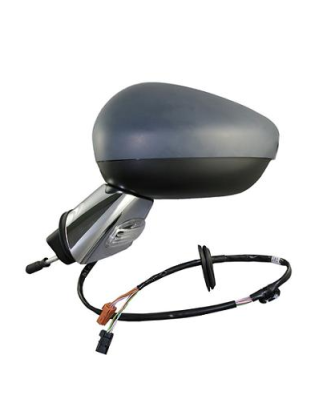 RETROVISORE ELETTRICO SINISTRO 7 PIN BASE CROMATA CON PRIMER TERMICO VETRO CONVESSO CON FANALINO INTEGRATO CITROEN C3 SC 201020