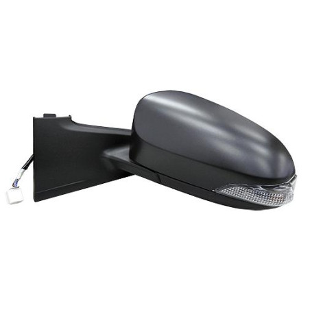 RETROVISORE ELETTRICO SINISTRO NERO 5 PIN VETRO CONVESSO CON FANALINO INTEGRATO TOYOTA YARIS III P13 20112014