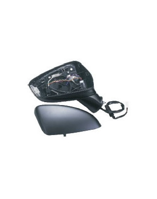 RETROVISORE ELETTRICO DESTRO 10 PIN CON PRIMER TERMICO RICHIUDIBILE ELETTRICAMENTE CON FANALINO INTEGRATO LED CON LANE ASSIST C