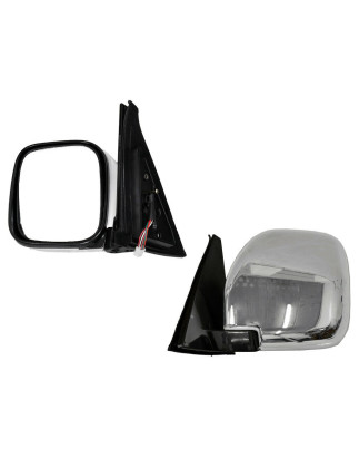 RETROVISORE ELETTRICO SINISTRO BRACCIO CROMATO TERMICO RICHIUDIBILE ELETTRICAMENTE MITSUBISHI PAJERO V6WV7W 20012007