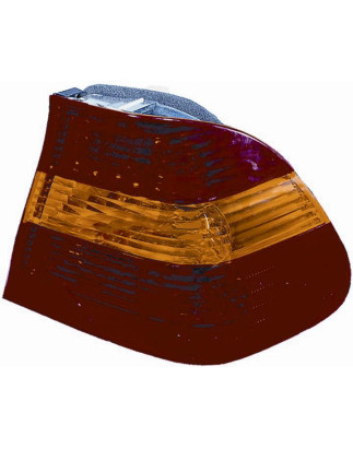 FANALE POSTERIORE DESTRO SENZA PORTALAMPADA 4 PORTE GIALLOROSSO ESTERNO BMW SERIES 3 SDN E46 20022005, BMW SERIES 3 SDN E46 199