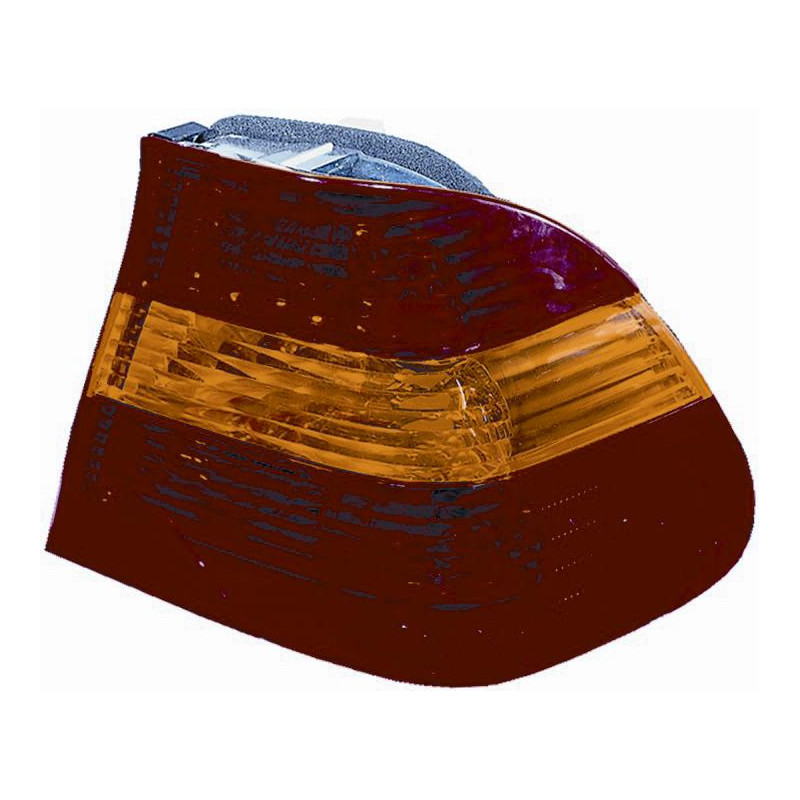 FANALE POSTERIORE DESTRO SENZA PORTALAMPADA 4 PORTE GIALLOROSSO ESTERNO BMW SERIES 3 SDN E46 20022005, BMW SERIES 3 SDN E46 199