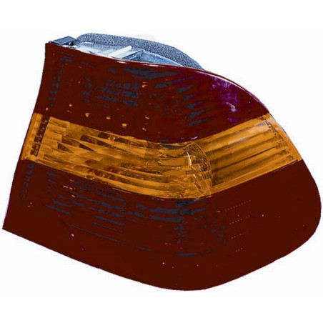 FANALE POSTERIORE DESTRO SENZA PORTALAMPADA 4 PORTE GIALLOROSSO ESTERNO BMW SERIES 3 SDN E46 20022005, BMW SERIES 3 SDN E46 199