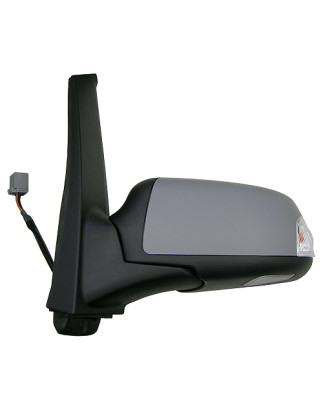 RETROVISORE ELETTRICO DESTRO 9 PIN CON PRIMER TERMICO VETRO CONVESSO RICHIUDIBILE ELETTRICAMENTE CON FANALINO INTEGRATO CON LUC